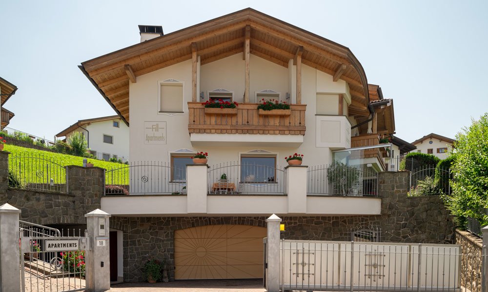 So ist dieses Apartmenthaus in Südtirol ausgestattet